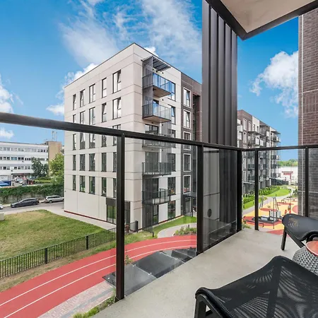 Апартаменты 50m2 Near Japanese Garden - 4th Floor Вильнюс