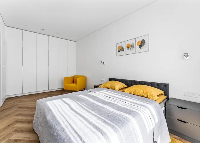 50m2 Near Japanese Garden - 4th Floor * 维尔纽斯