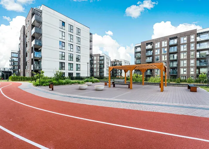 50m2 Near Japanese Garden - 4th Floor 维尔纽斯